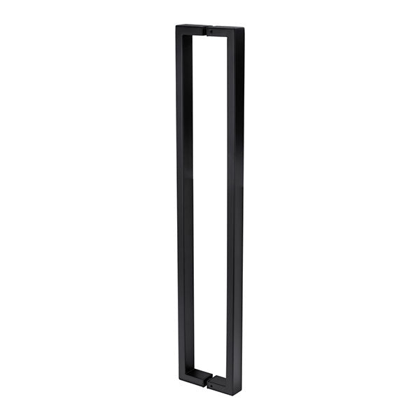Lockwood Entrance Pull Handle 143x600 Matte Black - The Blue Space