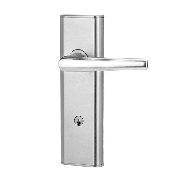 Lockwood Nexion L2 Mechanical Double Cylinder Entrance Lock Satin Chrome - The Blue Space