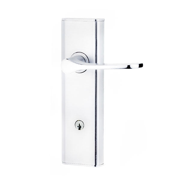 Lockwood Nexion L34 Mechanical Double Cylinder Entrance Lock Chrome Plate - The Blue Space