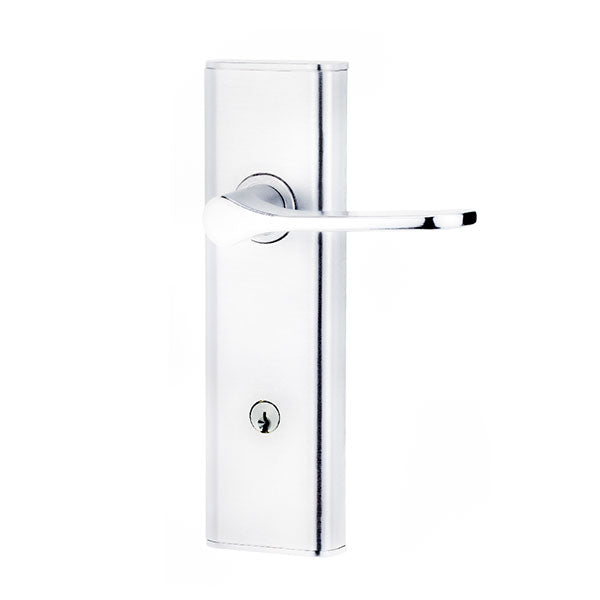 Lockwood Nexion L34 Mechanical Double Cylinder Entrance Lock Chrome Plate