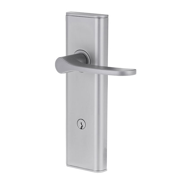 Lockwood Nexion L34 Mechanical Double Cylinder Entrance Lock Satin Chrome Pearl - The Blue Space