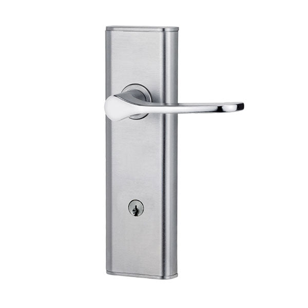 Lockwood Nexion L34 Mechanical Double Cylinder Entrance Lock Satin Chrome - The Blue Space