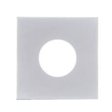 Lockwood Velocity Series Square Trim Large Rose Passage Set Satin Chrome Pearl - The Blue Space