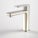 Caroma Luna Basin Mixer Tap Brushed Nickel at The Blue Space