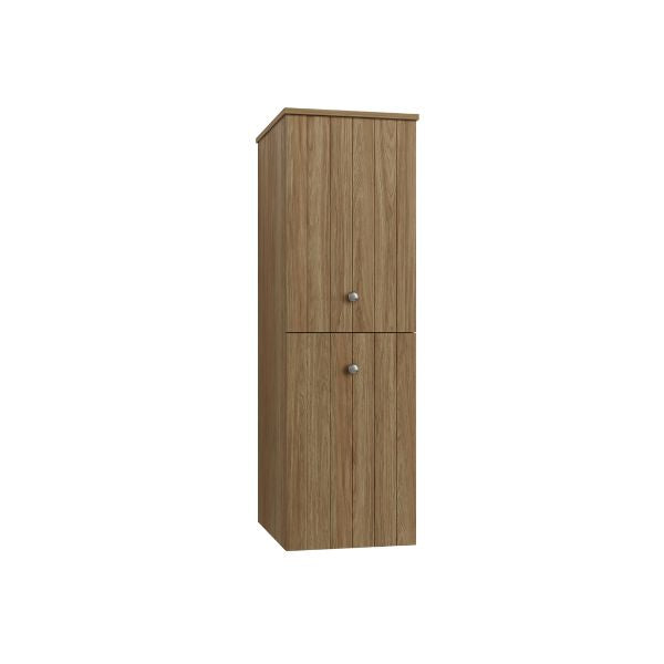 Marquis Spring Tide Tallboy in Coastal Oak cabinet finish features brushed nickel Lugo Knob - The Blue Space