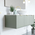 Marquis Wall Hung Vanity in Topiary - Online at The Blue Space