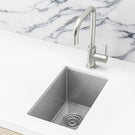Meir Kitchen Mini Sink Single Bowl 382mm x 272mm Brushed Nickel - The Blue Space