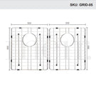 Technical Drawing: Meir Protection Grid for MKSP-D760440 (2pcs) - The Blue Space