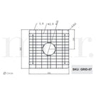 Technical Drawing: Meir Protection Grid for MKSP-S840440D - The Blue Space