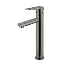 Meir Paddle Round Tall Basin Mixer - Shadow - The Blue Space