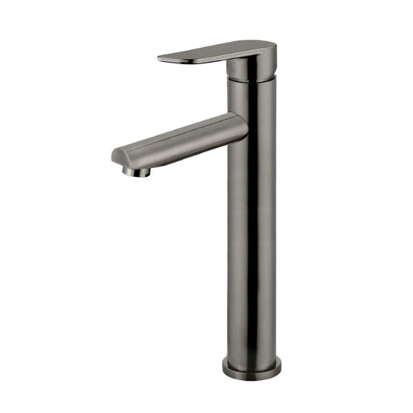 Meir Paddle Round Tall Basin Mixer - Shadow