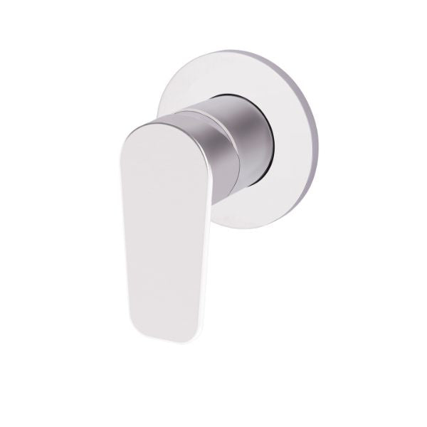 Meir Paddle Round Wall Mixer Chrome - The Blue Space