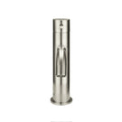 Meir Piccola Basin Mixer - Brushed Nickel in front view - The Blue Space