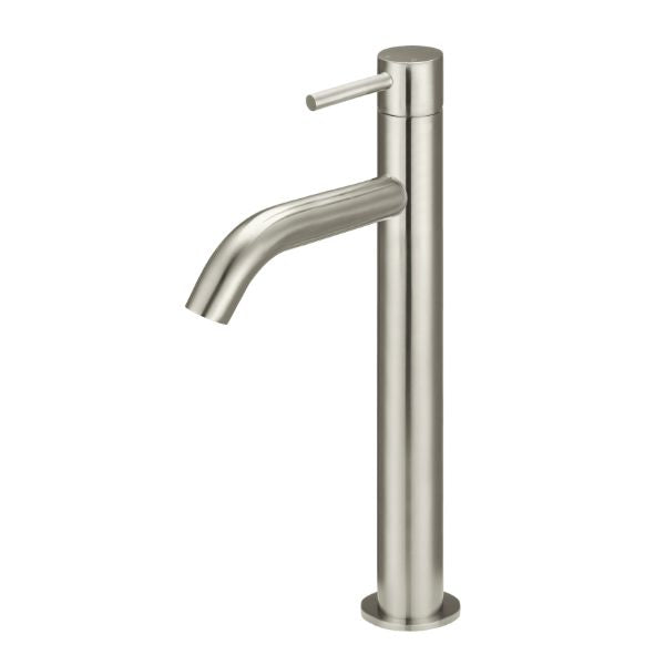 Meir Piccola Tall Basin Mixer - Brushed Nickel