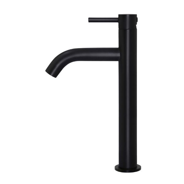 Meir Piccola Tall Basin Mixer - Matte Black