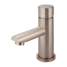 Meir Pinless Round Basin Mixer - Champagne - The Blue Space
