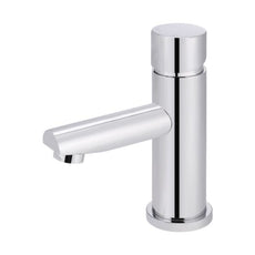 Meir Pinless Round Basin Mixer - Chrome - The Blue Space