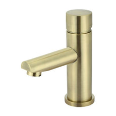 Meir Pinless Round Basin Mixer - Tiger Bronze - The Blue Space
