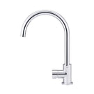 Meir Pinless Round Kitchen Sink Mixer Tap Chrome - The Blue Space