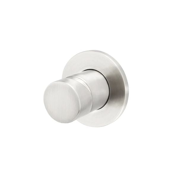 Meir Pinless Round Wall Mixer - Brushed Nickel