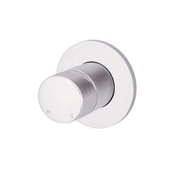 Meir Pinless Round Wall Mixer - Chrome