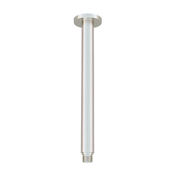 Meir Round Ceiling Shower Arm 300mm Brushed Nickel - The Blue Space 