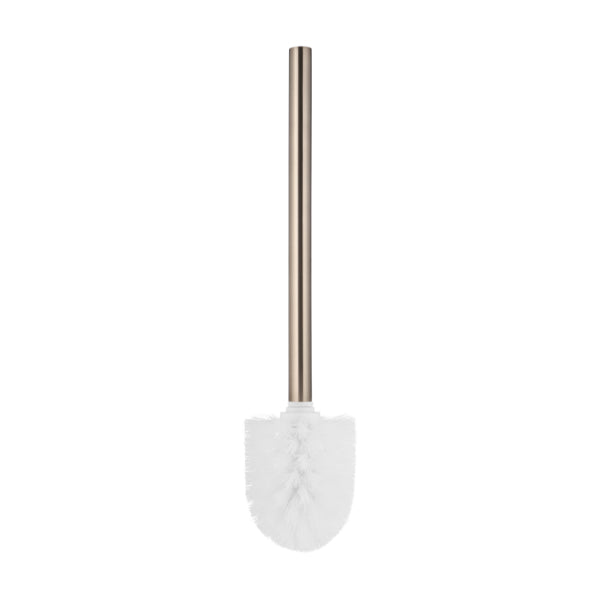 Meir Round Champagne Toilet Brush and Holder | The Blue Space