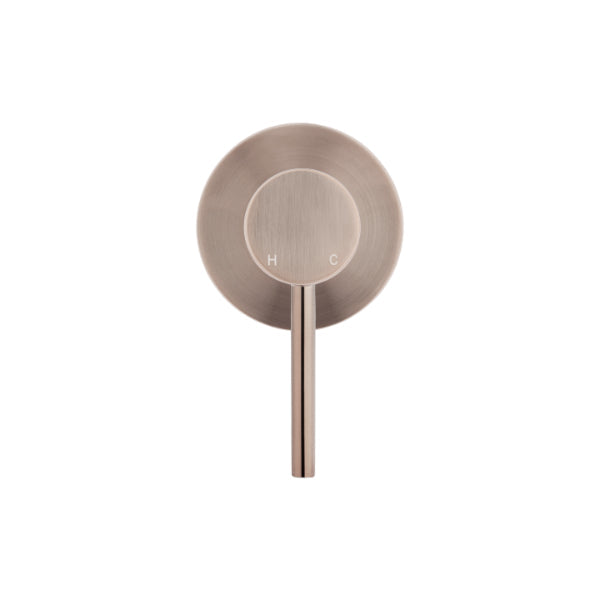 Meir Round Champagne Wall Mixer | The Blue Space