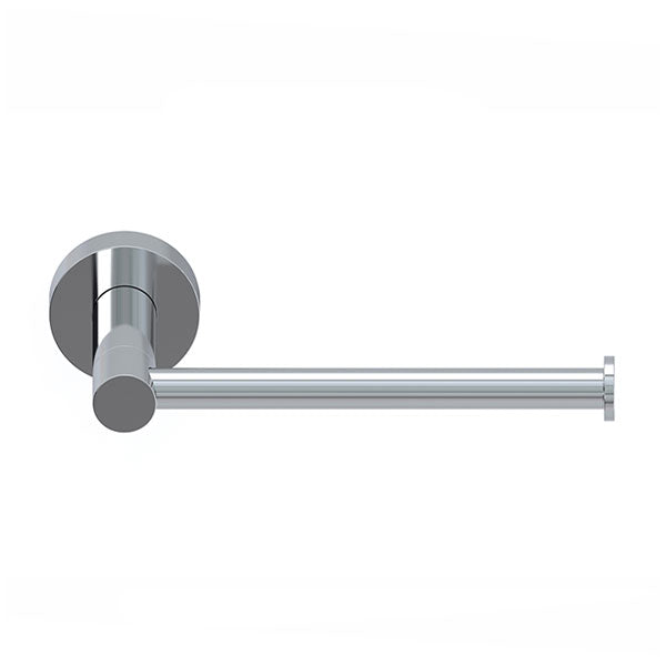 Meir Round Chrome Toilet Roll Holder - The Blue Space