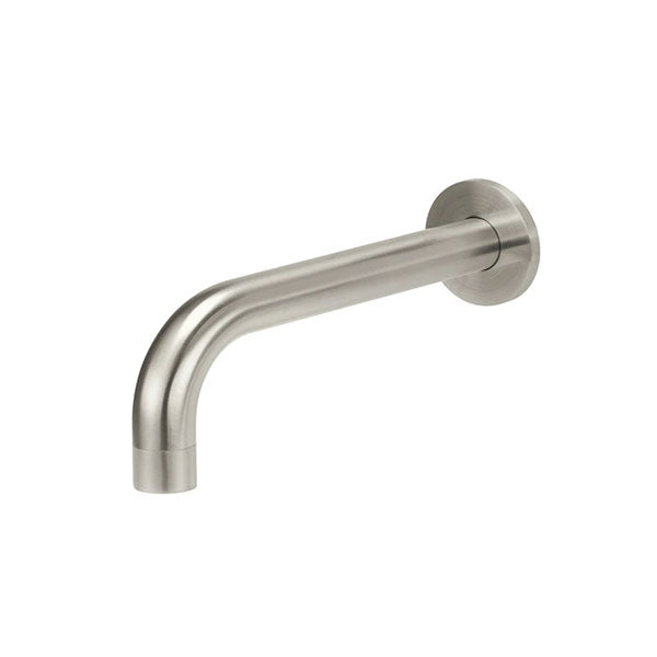 Meir Round Curved Spout 200mm Brushed Nickel