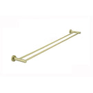 Meir Round Double Tiger Bronze Towel Rail 900mm - The Blue Space