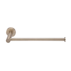 Meir Round Guest Towel Rail Champagne | The Blue Space