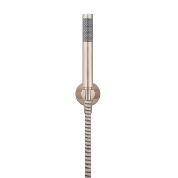 Meir Round Hand Shower on Bracket - Champagne | The Blue Space