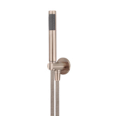 Meir Round Hand Shower on Bracket - Champagne | The Blue Space