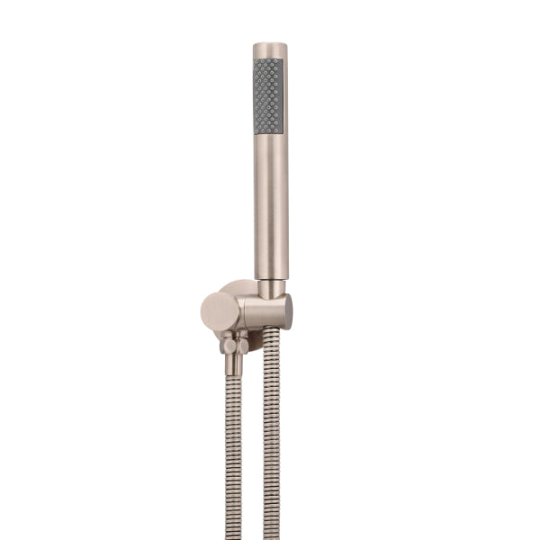 Meir Round Hand Shower on Swivel Bracket - Champagne