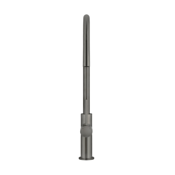 Meir Round Piccola Pull Out Kitchen Sink Mixer Tap Shadow