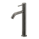 Meir Round Piccola Tall Basin Mixer Tap with 130mm Spout Shadow - The Blue Space