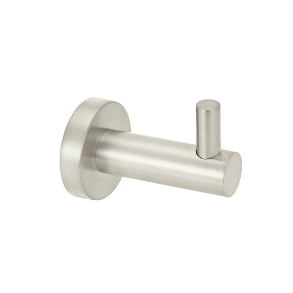Meir Round Robe Hook Brushed Nickel - The Blue Space