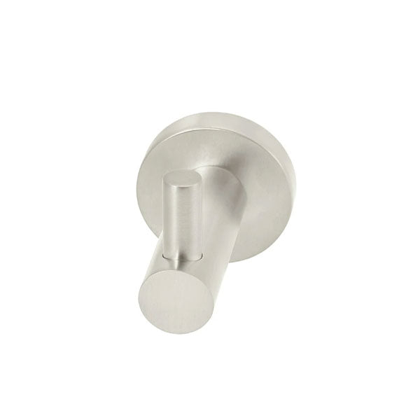Meir Round Robe Hook Brushed Nickel - The Blue Space