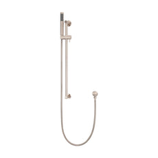 Meir Round Shower on Rail - Champagne | The Blue Space