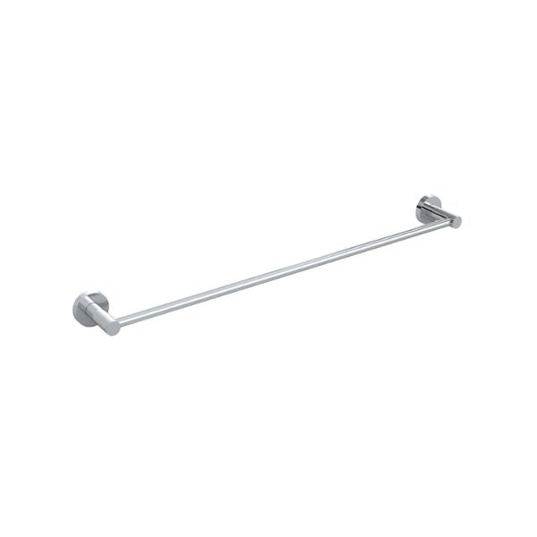 Meir Round Single Towel Rail 600mm Chrome - The Blue Space