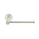 Meir Round Toilet Roll Holder Brushed Nickel - The Blue Space