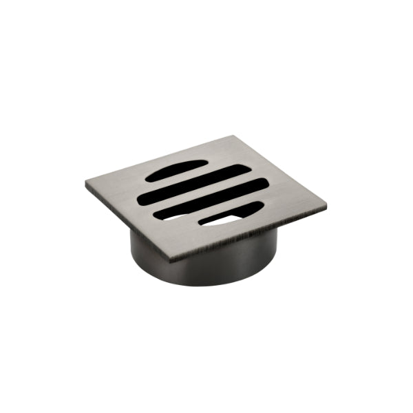Meir Square Floor Grate Shower Drain 50mm Outlet Shadow - The Blue Space