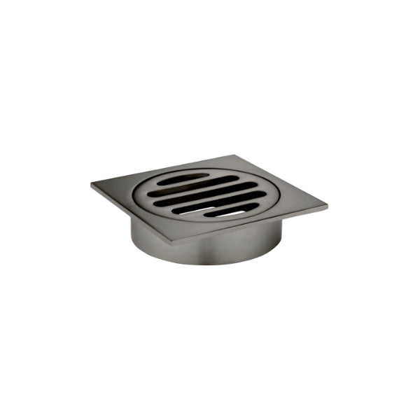 Meir Square Floor Grate Shower Drain 80mm Outlet Shadow - The Blue Space