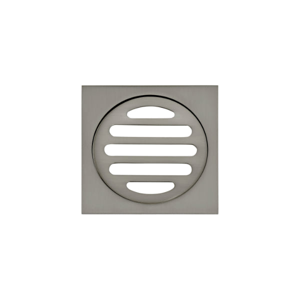 Meir Square Floor Grate Shower Drain 80mm Outlet Shadow - The Blue Space