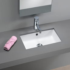 Turner Hastings Mini Agres 44 x 26 Under Counter Basin Lifestyle Image - The Blue Space