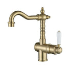 Modern National Bordeaux High Rise Basin Mixer Brushed Bronze - Online at The Blue Space