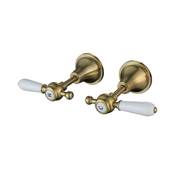 Modern National Bordeaux Wall Top Assemblies Brushed Bronze - Online at The Blue Space