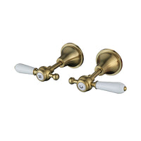 Modern National Bordeaux Wall Top Assemblies Brushed Bronze - Online at The Blue Space