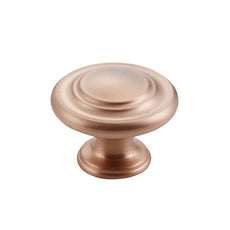 Momo Handles Florencia Concentric Knob 33mm Champagne - The Blue Space